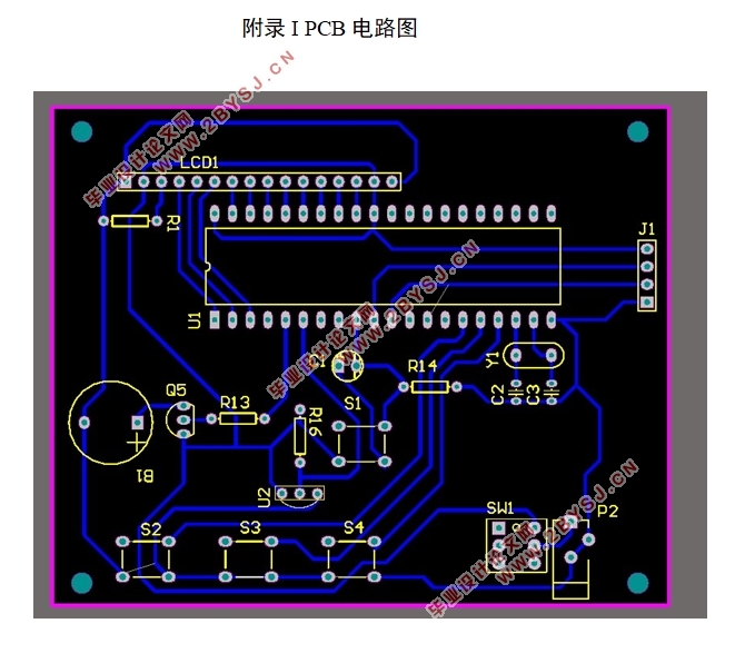 ڵƬAT89C51¶ȼϵͳ(·ͼ,PCBͼ,Ԫ嵥)