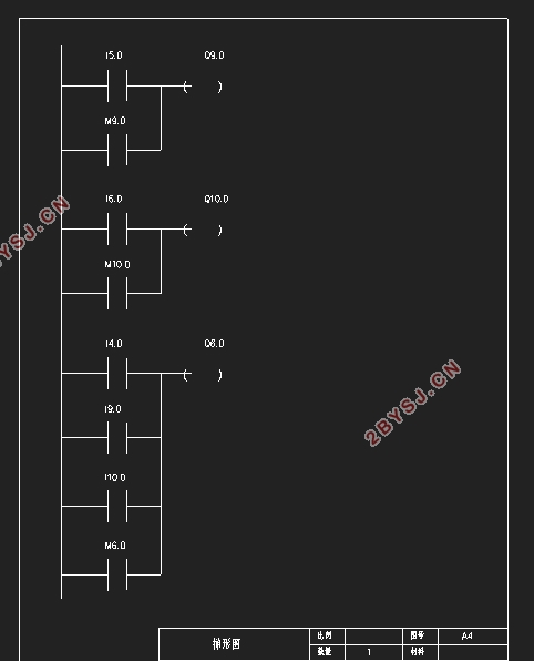 Һѹʽբջ(CADͼ,S7-200PLC)