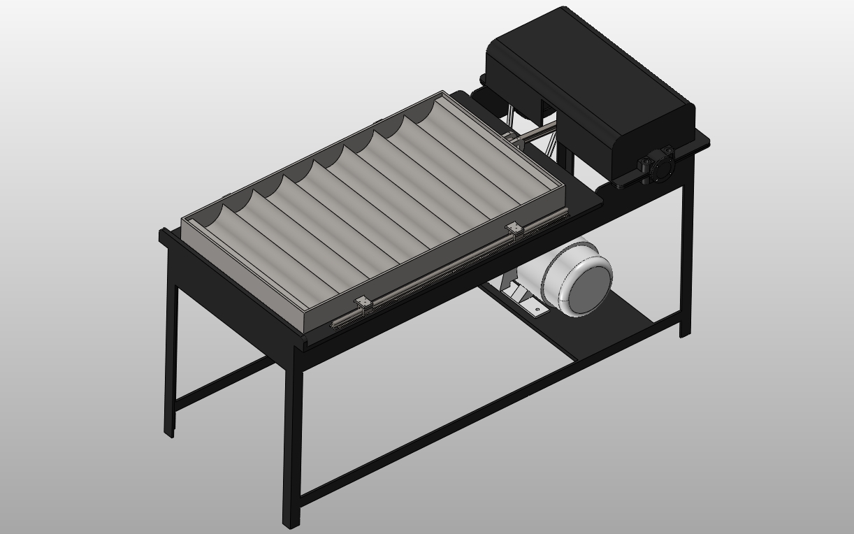 茶叶振动成形机结构及控制系统设计(含CAD图,SolidWorks三维图)