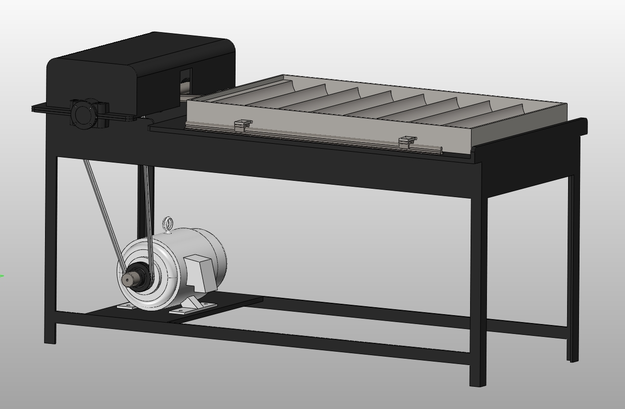 茶叶振动成形机结构及控制系统设计(含CAD图,SolidWorks三维图)