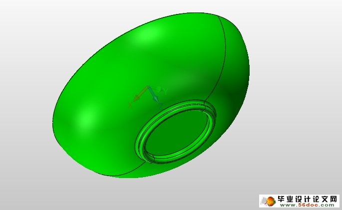 快餐塑料碗注塑模具设计与制造(含CAD图,UG三维图)
