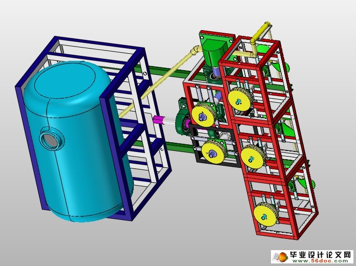 ߼ܷҩ(ũҵе)(CADͼ,SolidWorksά)