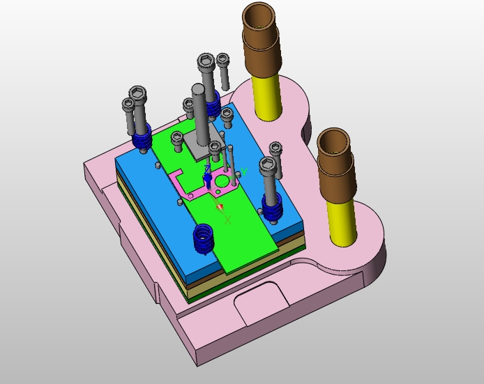 ȫҹѹģ(CADװͼ,SolidWorksά)