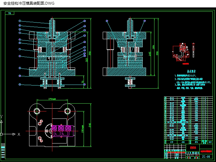 ȫҹѹģ(CADװͼ,SolidWorksά)