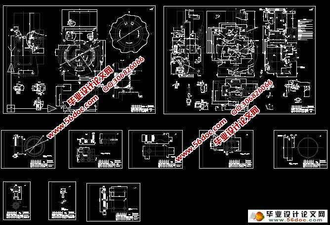 发动机机体加工工艺及其夹具设计含cad夹具零件图装配图