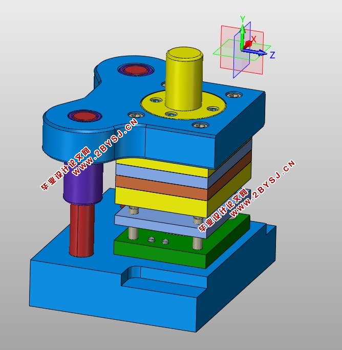 连接板冲压模具(落料弯曲模)设计(含CAD零件装配图,UG三维图)