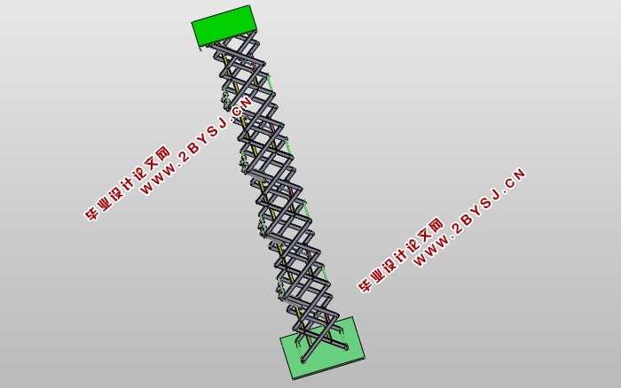 液压升降机的设计(含CAD零件图装配图,SolidWorks三维图)