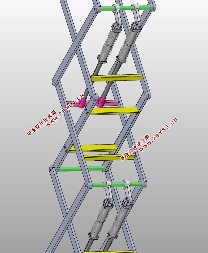 液压升降机的设计(含CAD零件图装配图,SolidWorks三维图)