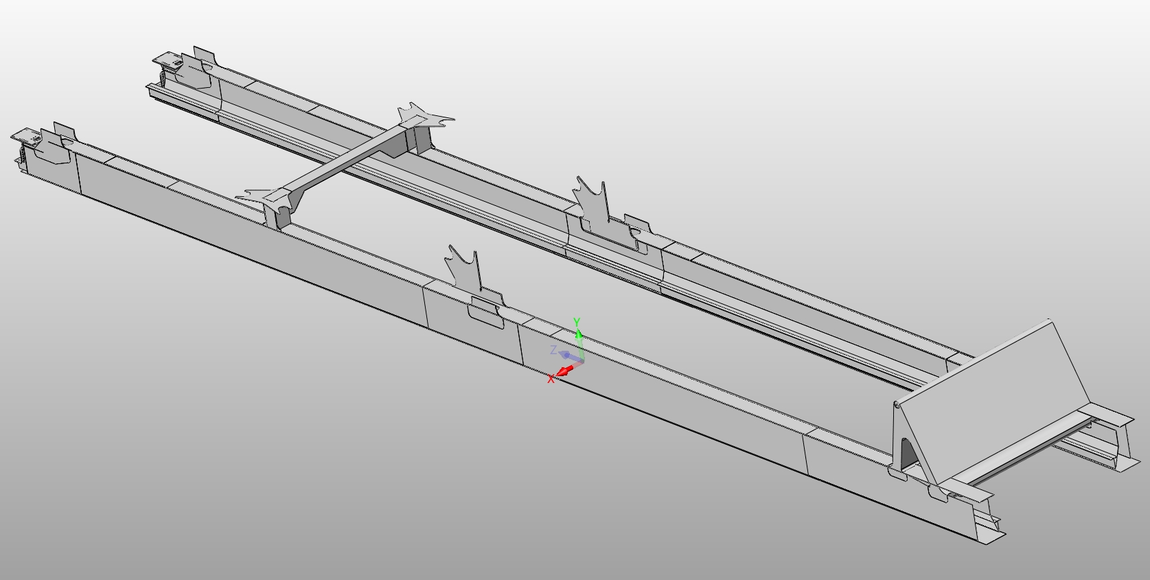 65T/56m��װ��װж�ź�������(��CADͼ,SolidWorks��άͼ)