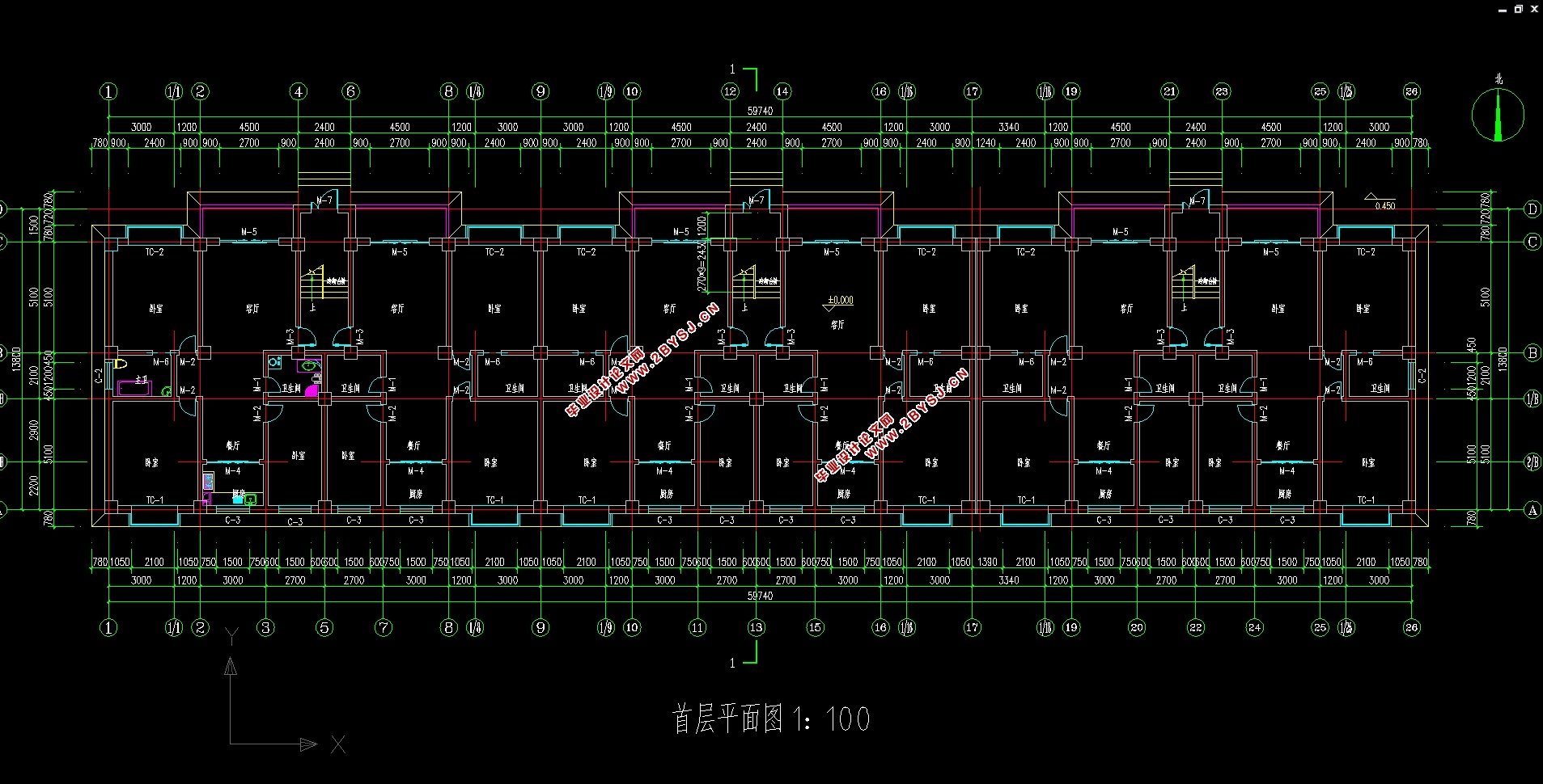 3800ƽĳСסլ¥(ͼ,ṹͼ,PKPM)