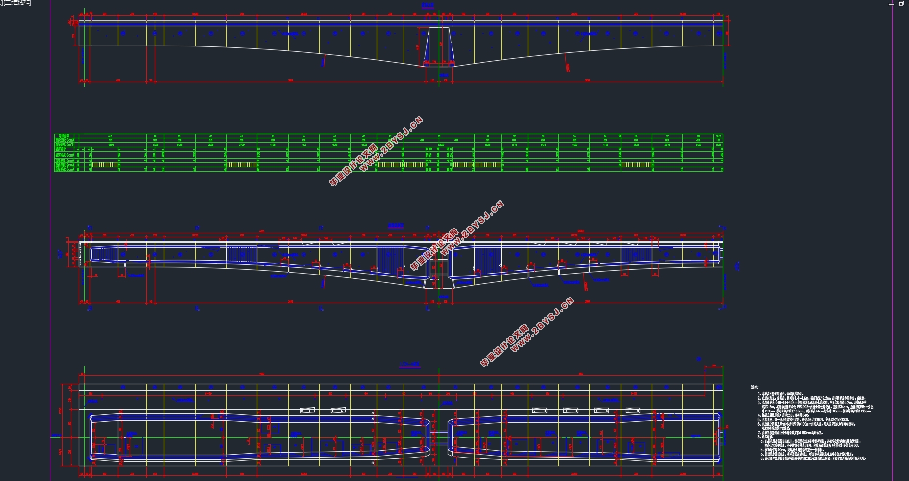 ȫ145.2mï·40+64+40mϲṹ(CADͼ)