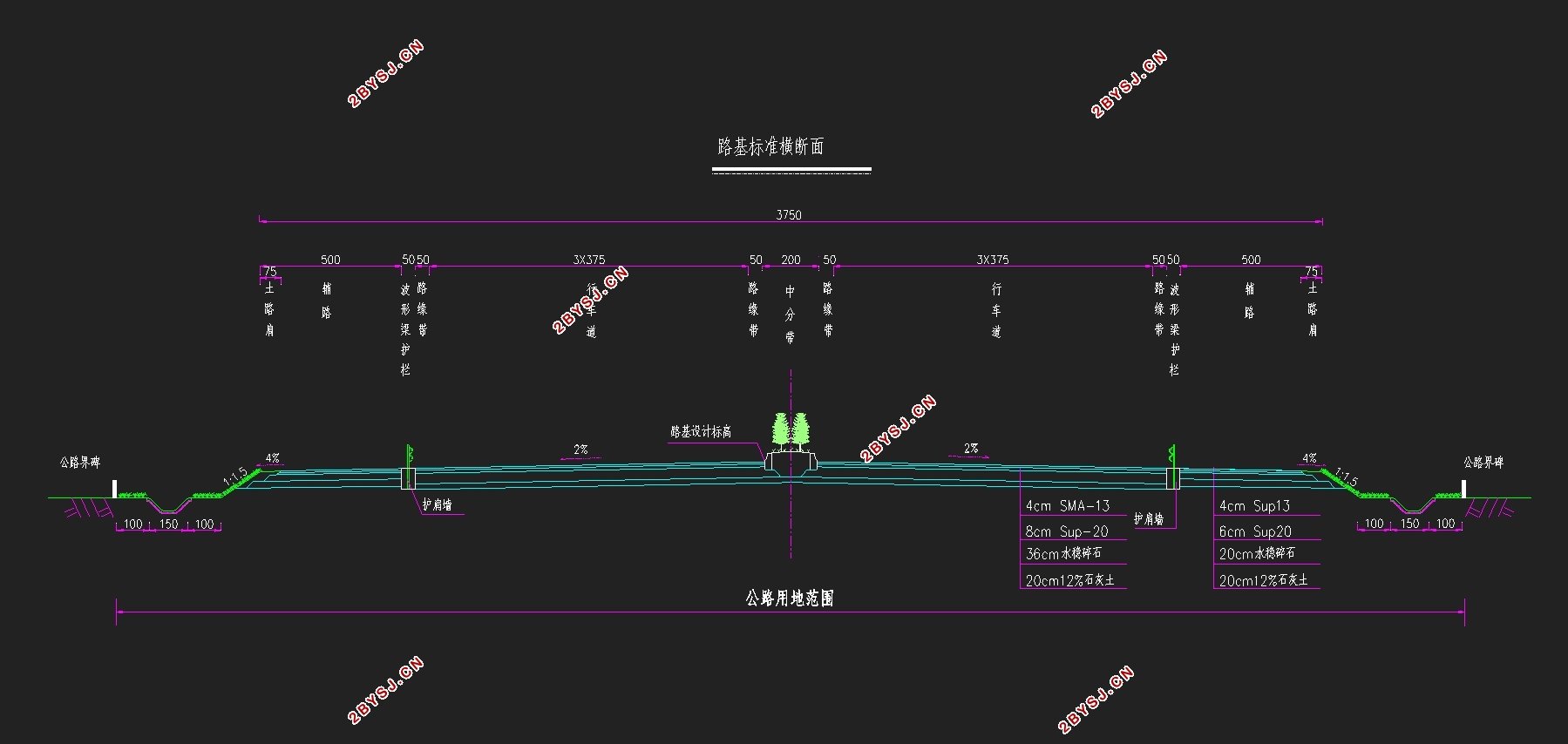 ȫ1.710kmʡ̶ʩͼ(CADͼ)