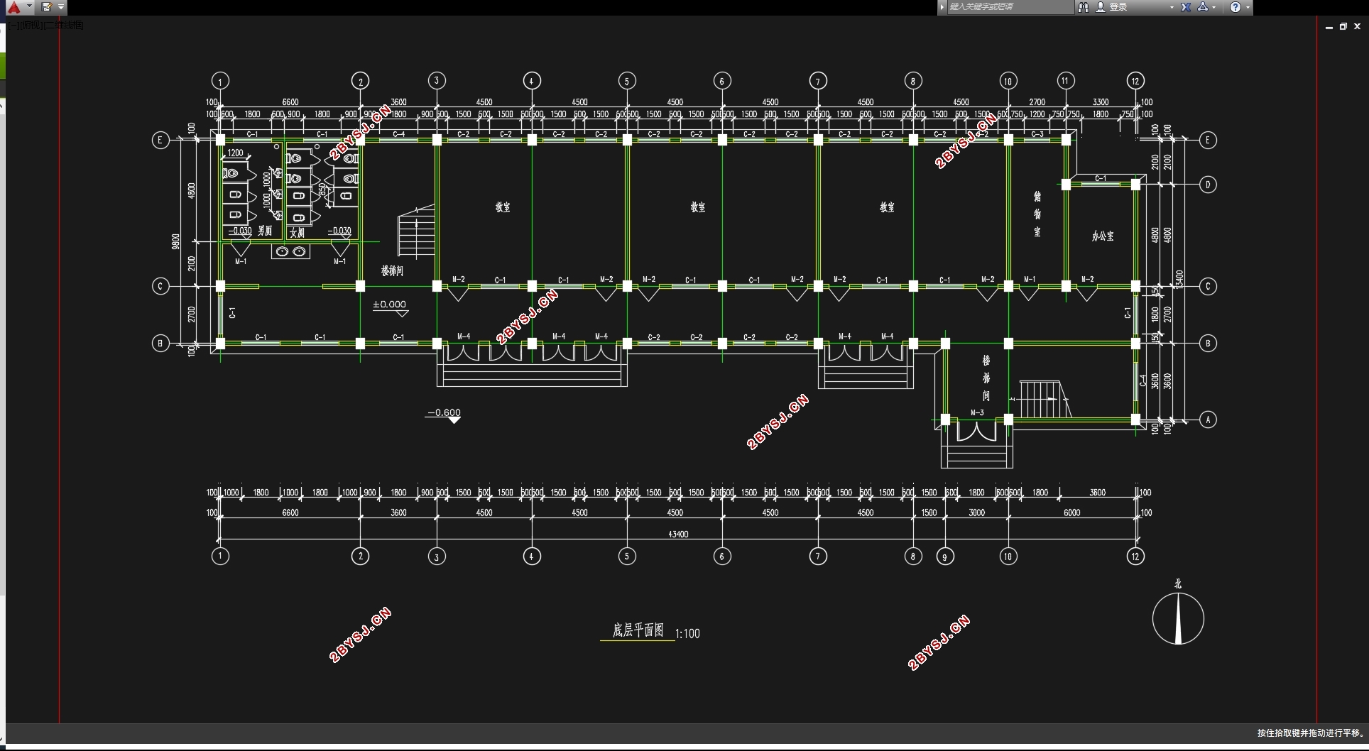 2795ƽ׳ĳСѧѧ¥(ͼ,ƽ沼ͼ)