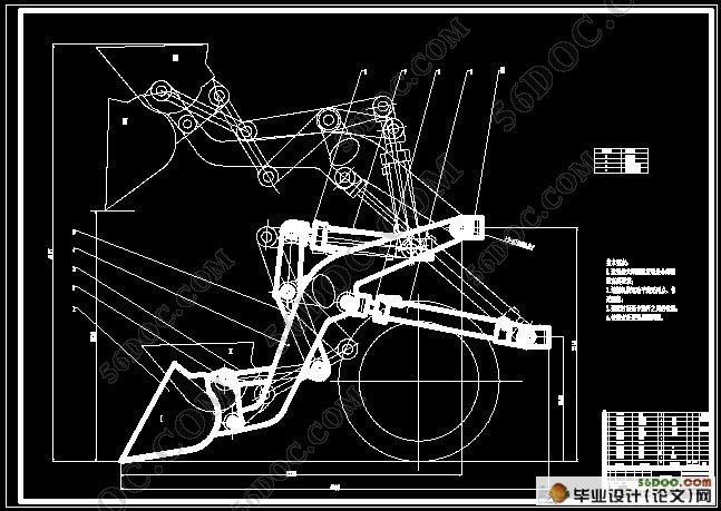 zl50轮式装载机工作装置机械部分设计